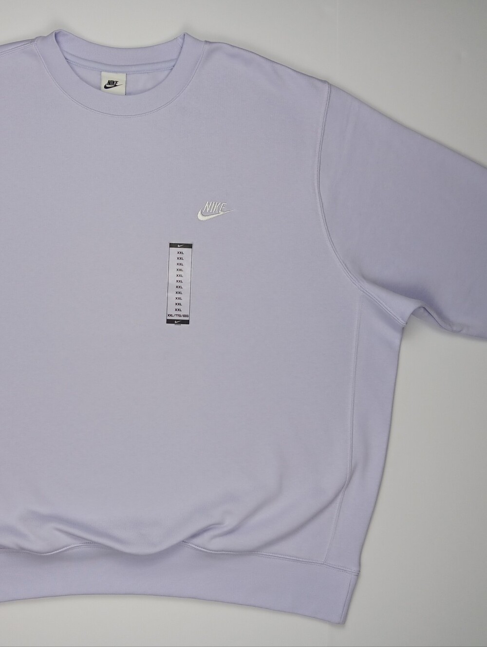 Nike Men's Dri-FIT Sweatshirt BV2662-538 Purple XXL - Picture 3 of 5